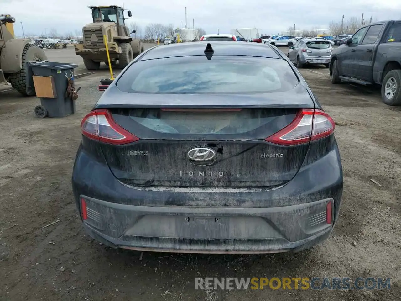 6 fotografías del automóvil dañado KMHC85LH0KU044916 HYUNDAI IONIQ 2019