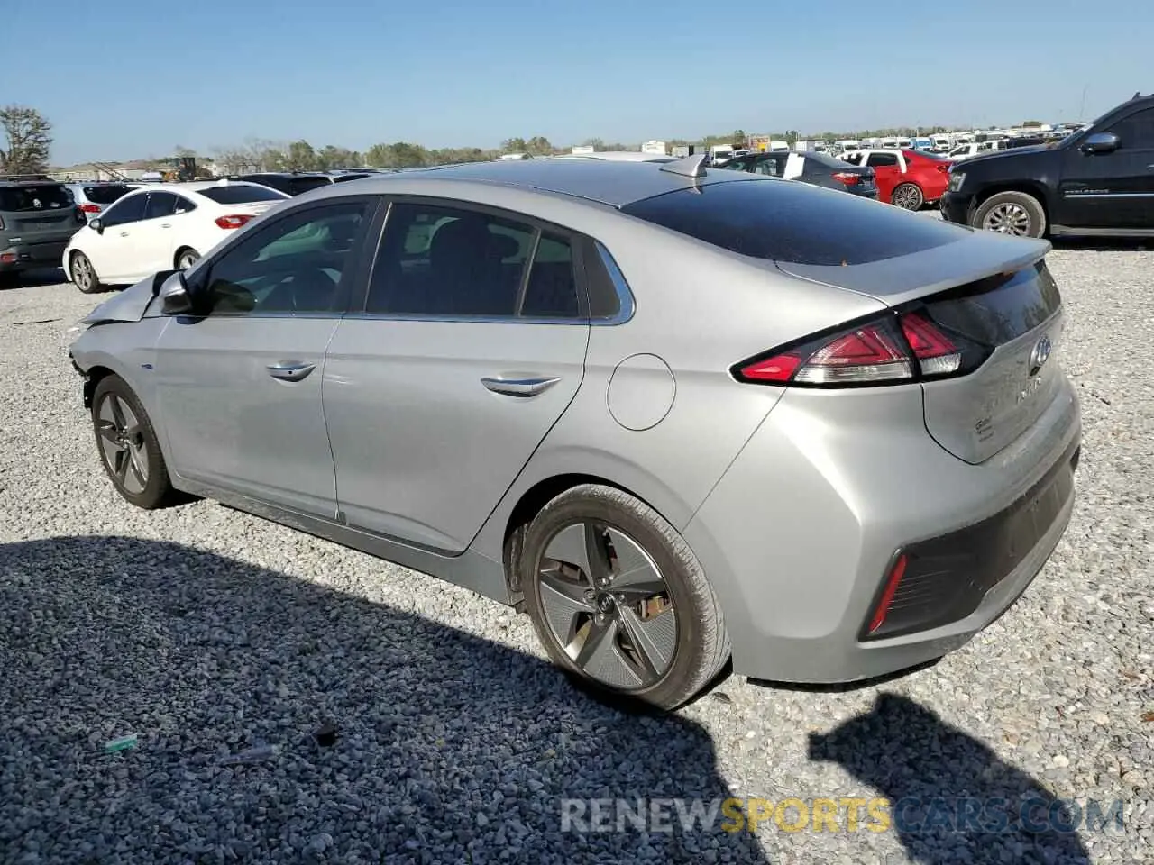 2 fotografías del automóvil dañado KMHC05LC4LU201232 HYUNDAI IONIQ 2020