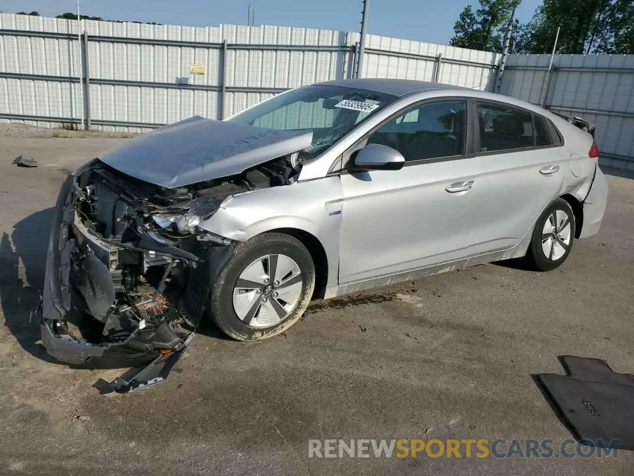 1 fotografías del automóvil dañado KMHC65LC0LU219743 HYUNDAI IONIQ 2020