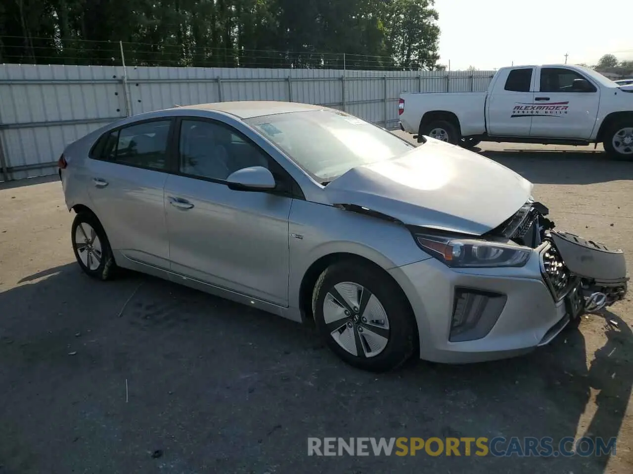 4 fotografías del automóvil dañado KMHC65LC0LU219743 HYUNDAI IONIQ 2020