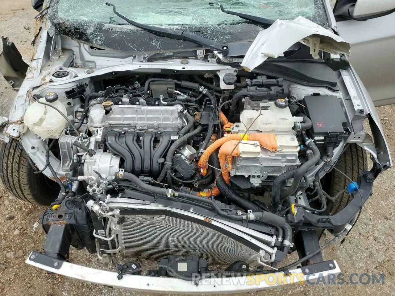 12 fotografías del automóvil dañado KMHC65LC1LU210839 HYUNDAI IONIQ 2020