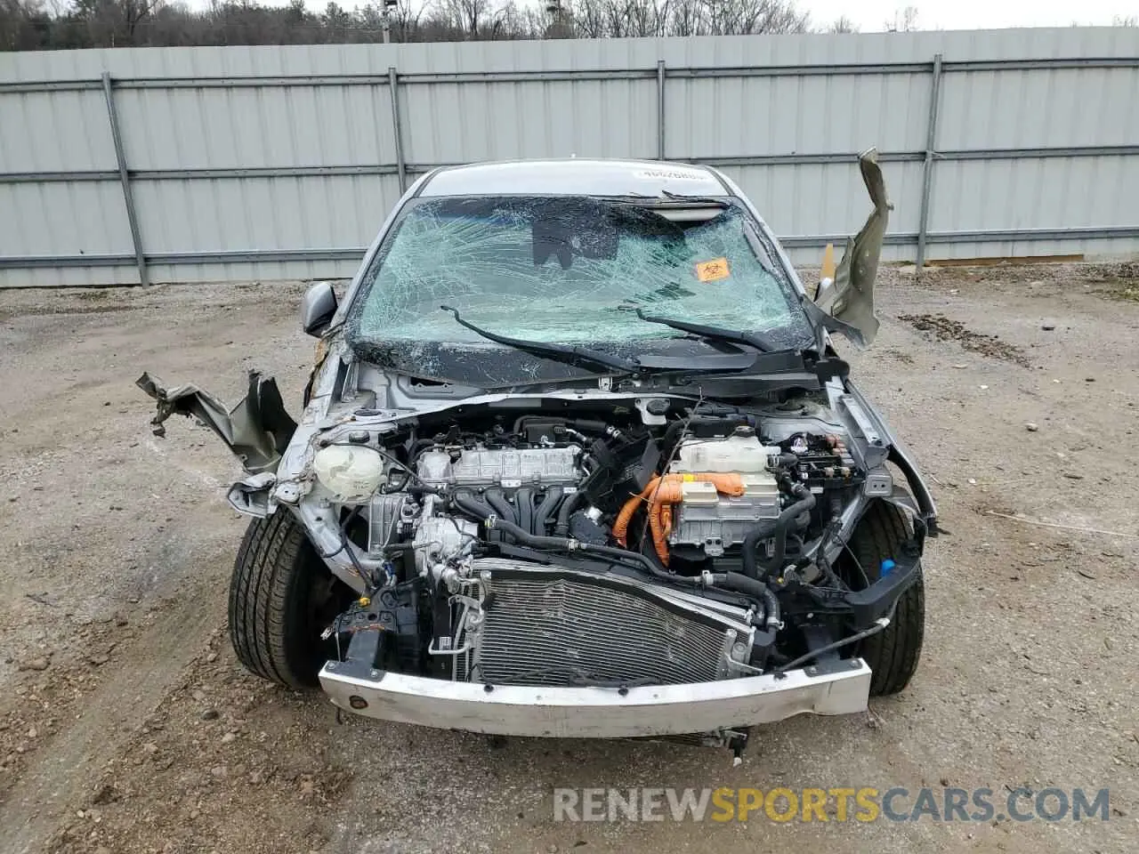 5 fotografías del automóvil dañado KMHC65LC1LU210839 HYUNDAI IONIQ 2020