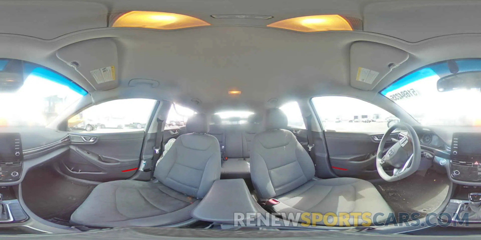 13 fotografías del automóvil dañado KMHC65LC1LU234347 HYUNDAI IONIQ 2020