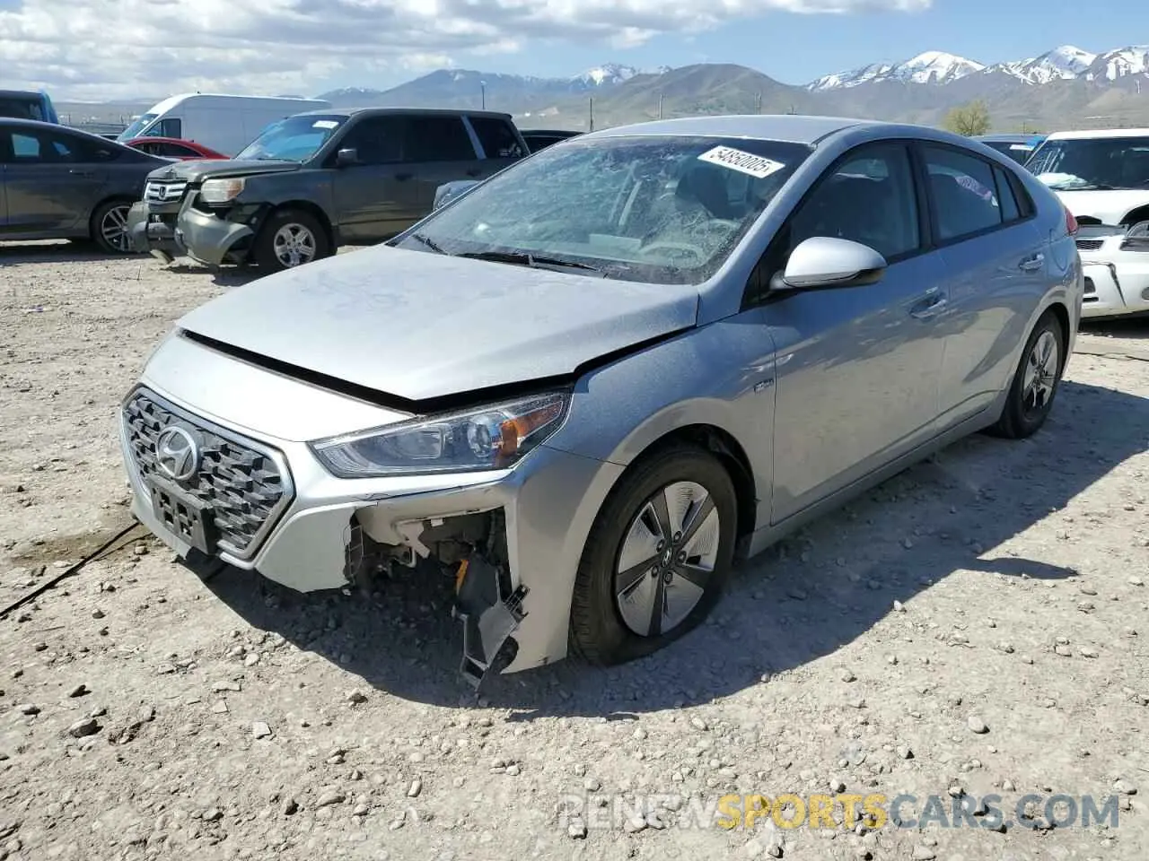 1 fotografías del automóvil dañado KMHC65LC3LU186284 HYUNDAI IONIQ 2020