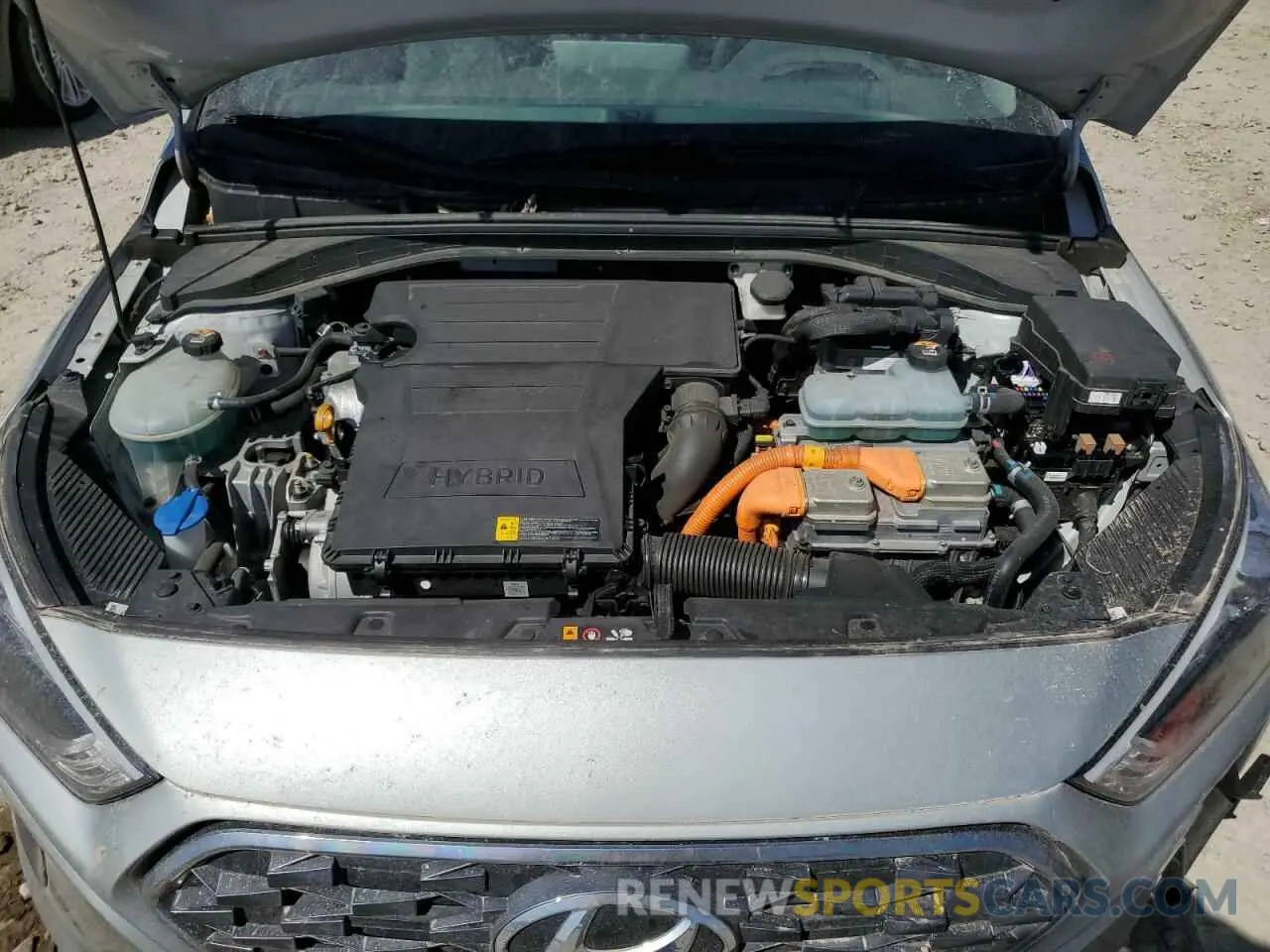11 fotografías del automóvil dañado KMHC65LC3LU186284 HYUNDAI IONIQ 2020