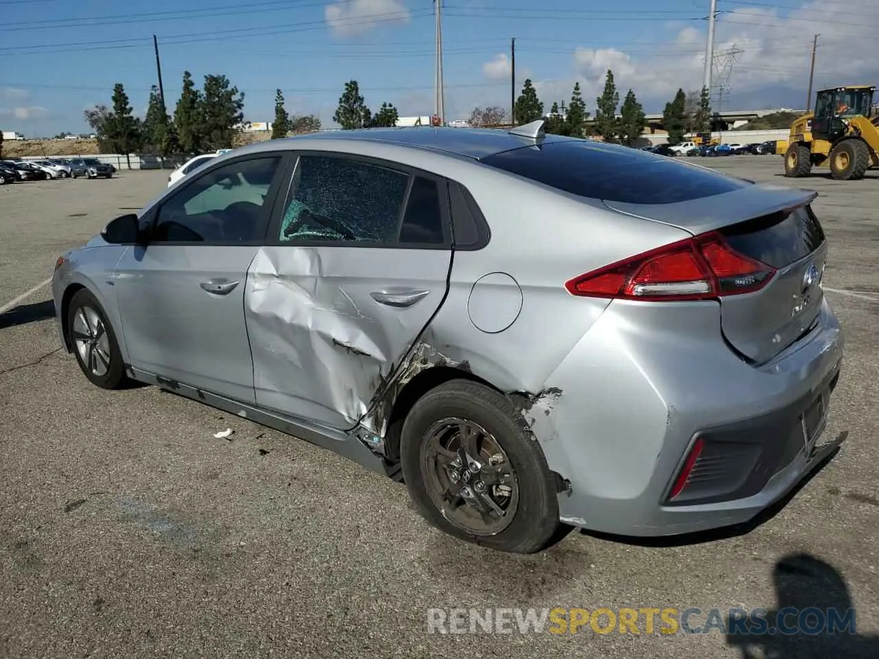 2 fotografías del automóvil dañado KMHC65LC3LU200846 HYUNDAI IONIQ 2020