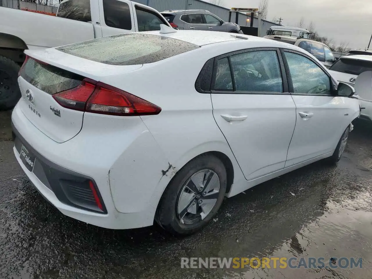 3 fotografías del automóvil dañado KMHC65LC5LU234609 HYUNDAI IONIQ 2020