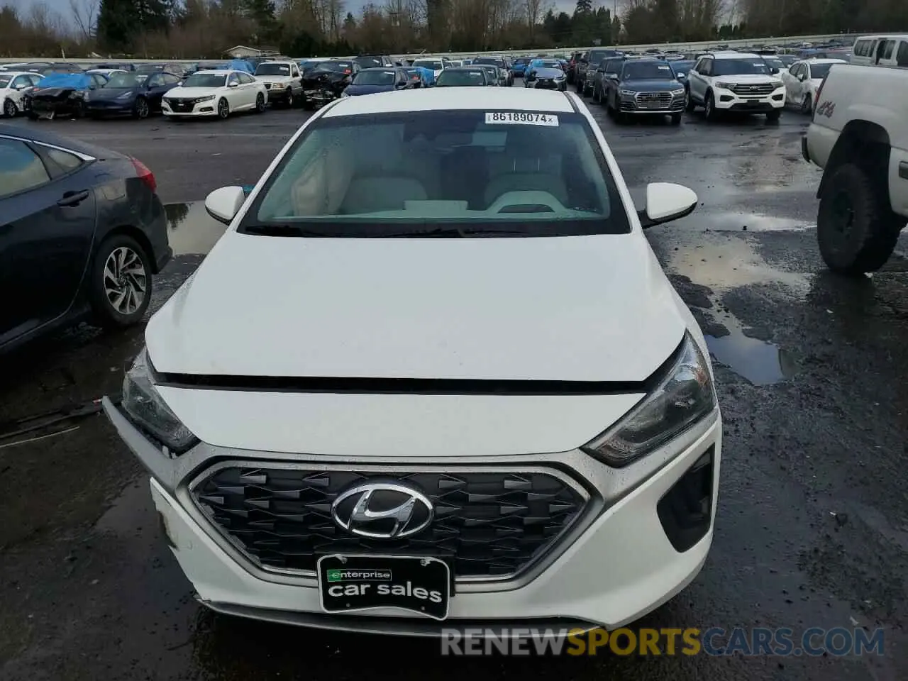 5 fotografías del automóvil dañado KMHC65LC5LU234609 HYUNDAI IONIQ 2020