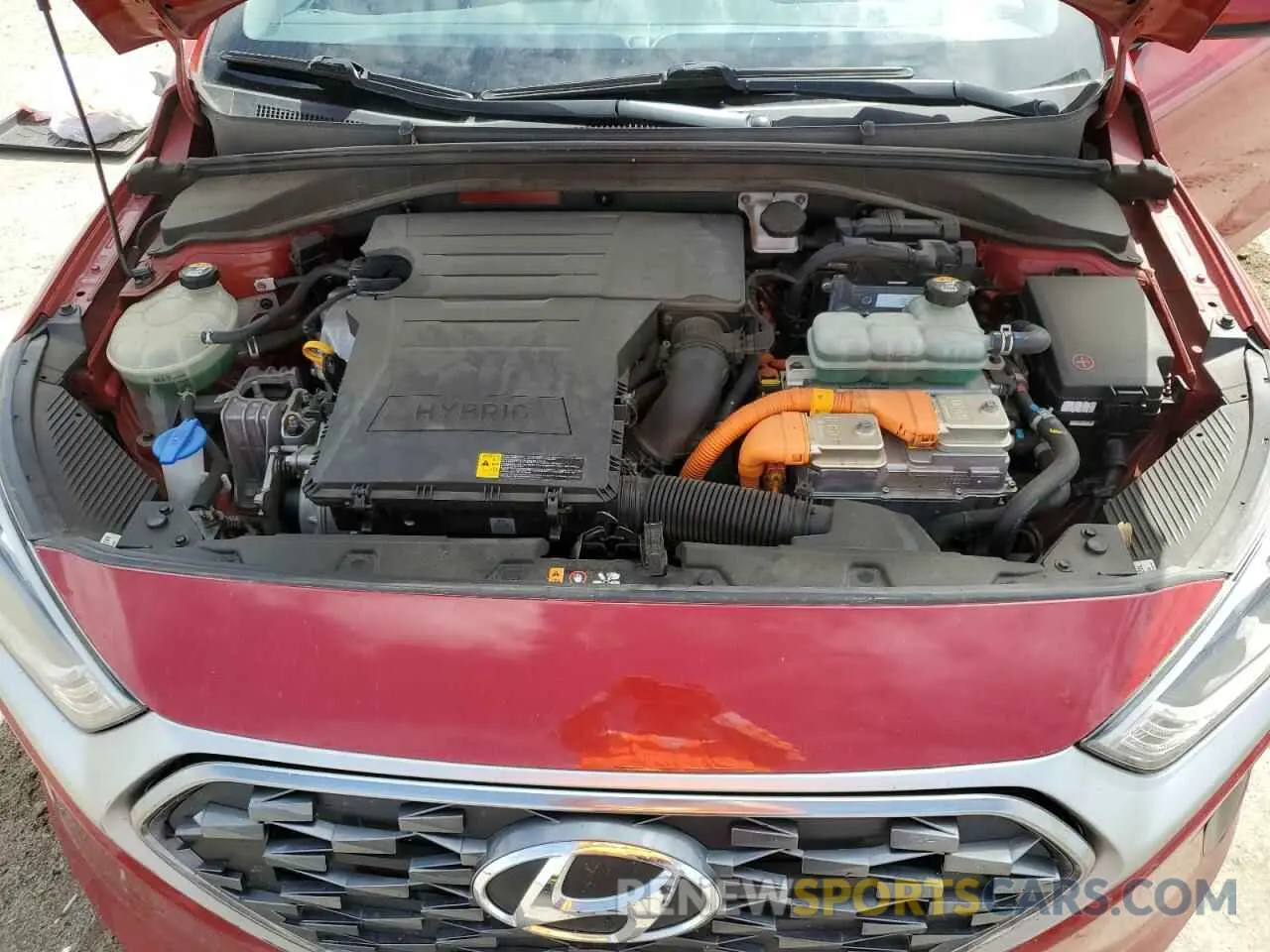 13 fotografías del automóvil dañado KMHC65LC6LU227863 HYUNDAI IONIQ 2020