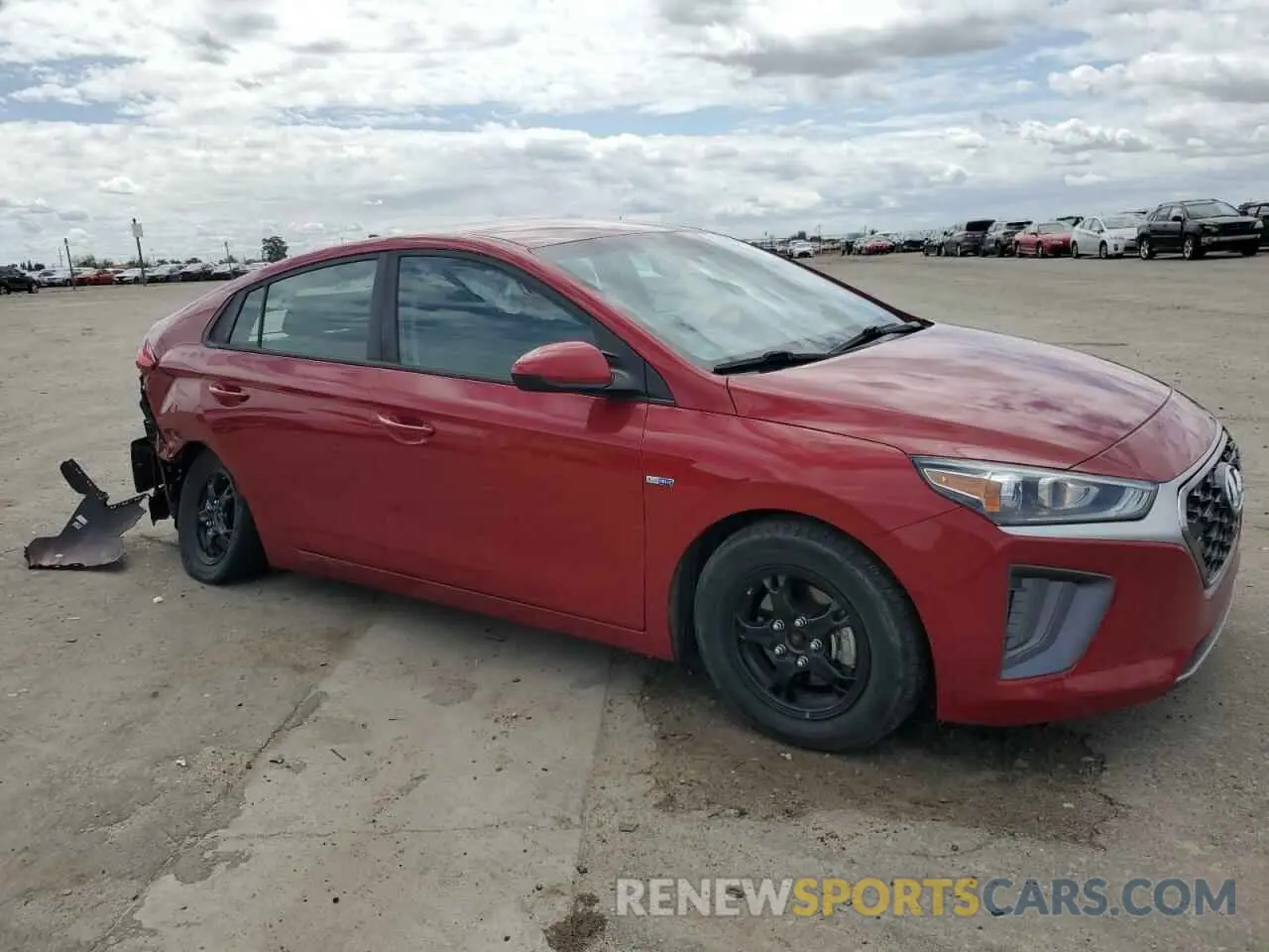 4 fotografías del automóvil dañado KMHC65LC6LU227863 HYUNDAI IONIQ 2020