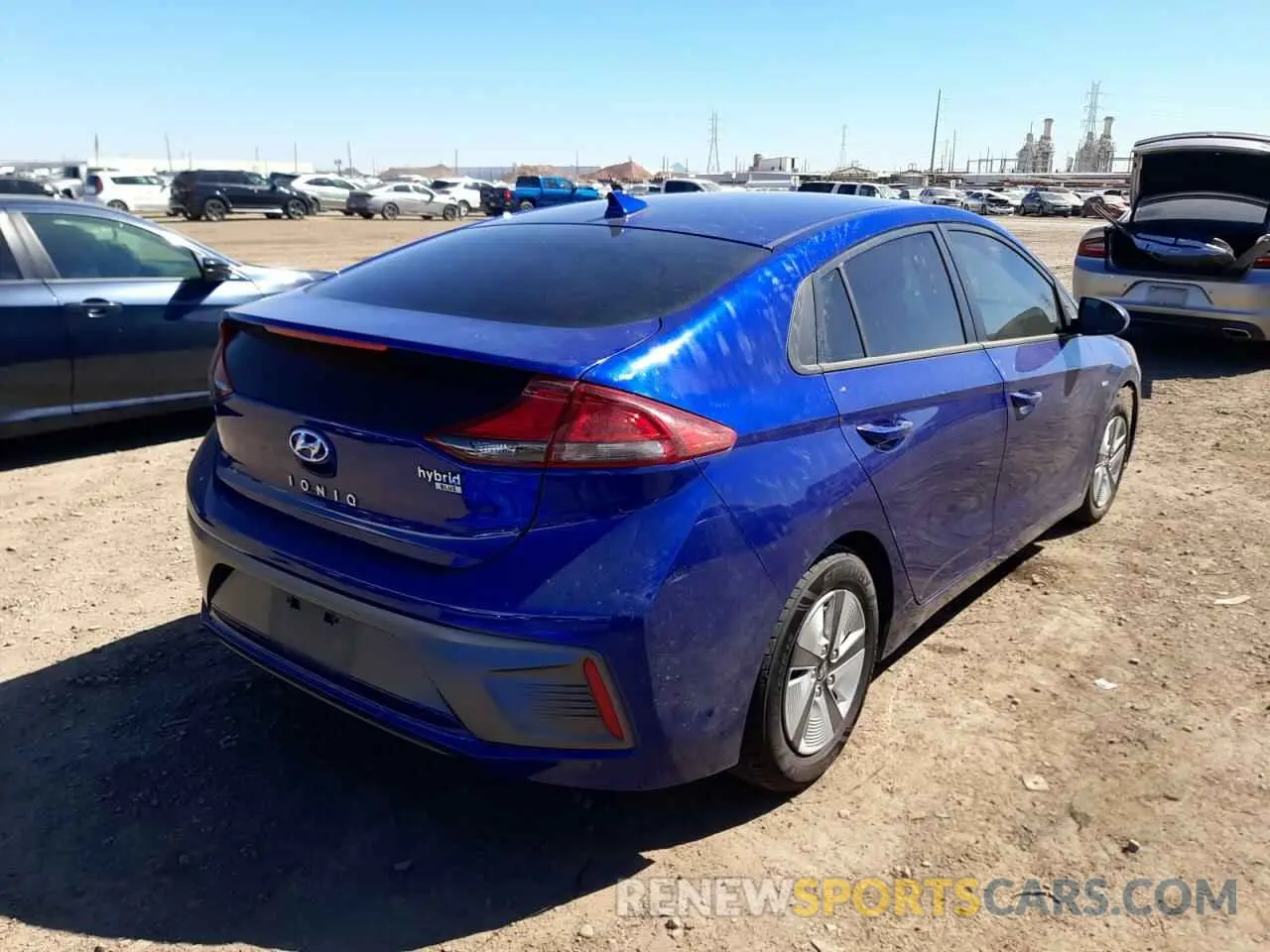 3 fotografías del automóvil dañado KMHC65LC9LU228294 HYUNDAI IONIQ 2020