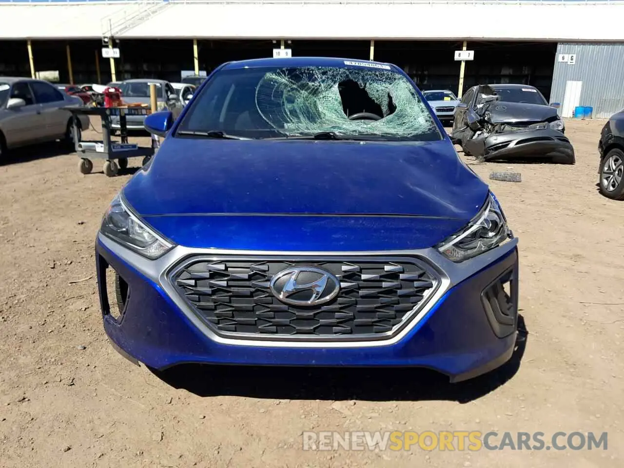 5 fotografías del automóvil dañado KMHC65LC9LU228294 HYUNDAI IONIQ 2020