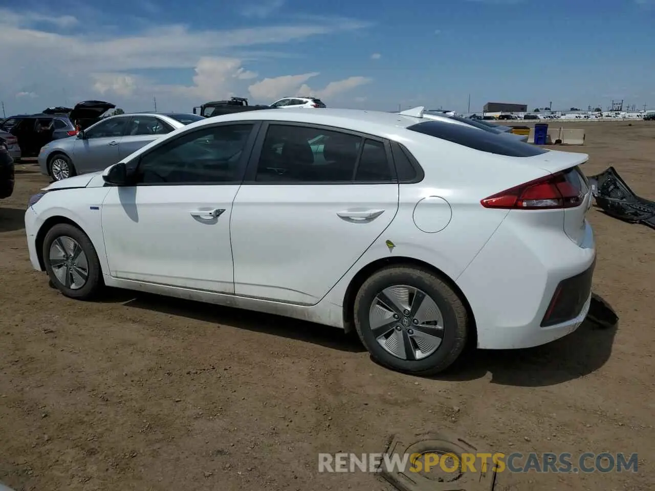 2 fotografías del automóvil dañado KMHC65LCXLU186394 HYUNDAI IONIQ 2020