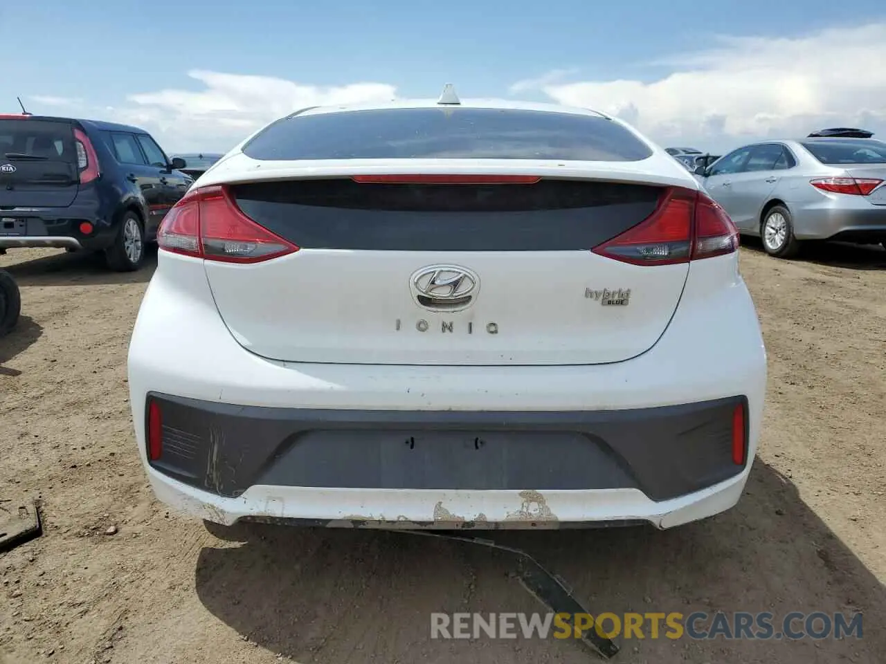6 fotografías del automóvil dañado KMHC65LCXLU186394 HYUNDAI IONIQ 2020
