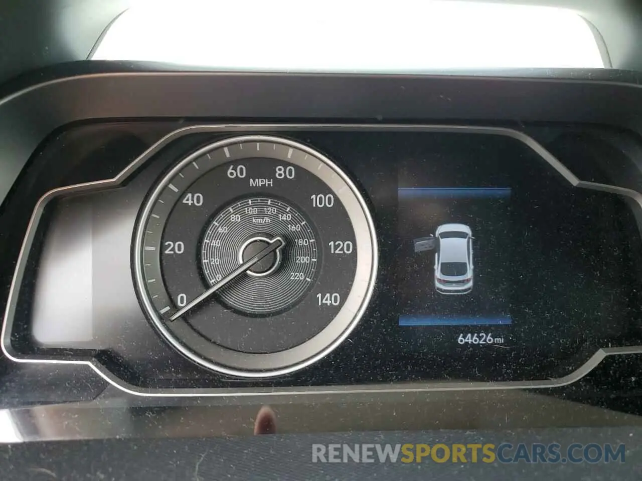 9 fotografías del automóvil dañado KMHC65LCXLU186394 HYUNDAI IONIQ 2020