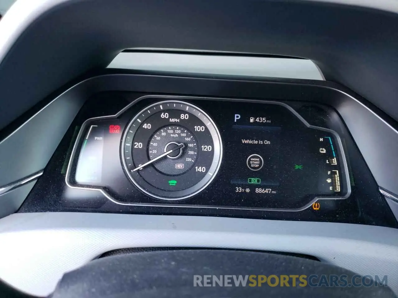9 fotografías del automóvil dañado KMHC65LD0LU237765 HYUNDAI IONIQ 2020