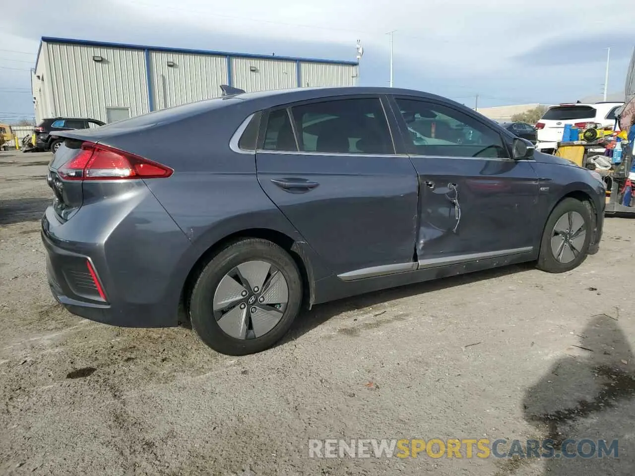 3 fotografías del automóvil dañado KMHC75LC2LU194759 HYUNDAI IONIQ 2020