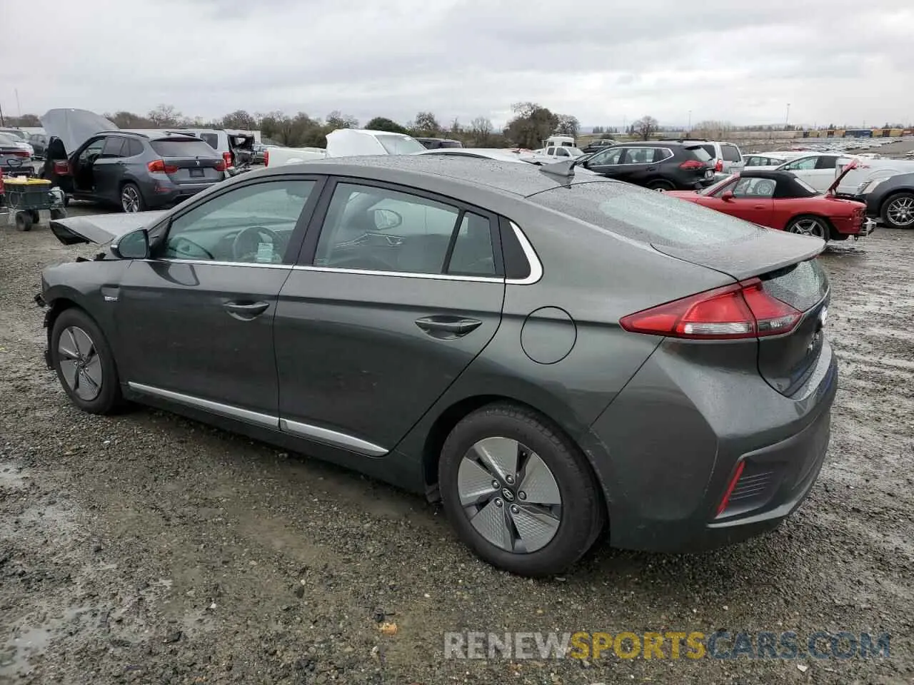 2 fotografías del automóvil dañado KMHC75LC2LU234192 HYUNDAI IONIQ 2020