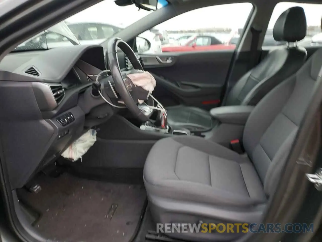 7 fotografías del automóvil dañado KMHC75LC2LU234192 HYUNDAI IONIQ 2020
