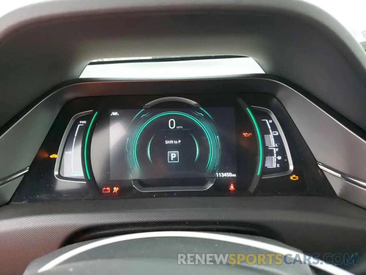 9 fotografías del automóvil dañado KMHC75LC2LU234192 HYUNDAI IONIQ 2020
