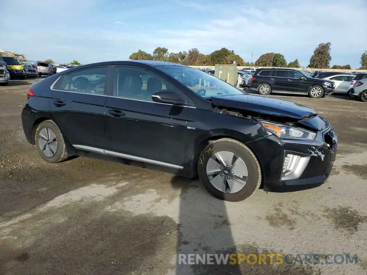 4 fotografías del automóvil dañado KMHC75LC3LU240034 HYUNDAI IONIQ 2020