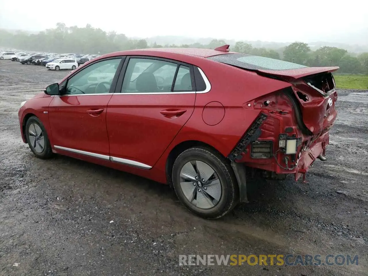 2 fotografías del automóvil dañado KMHC75LC9LU200914 HYUNDAI IONIQ 2020