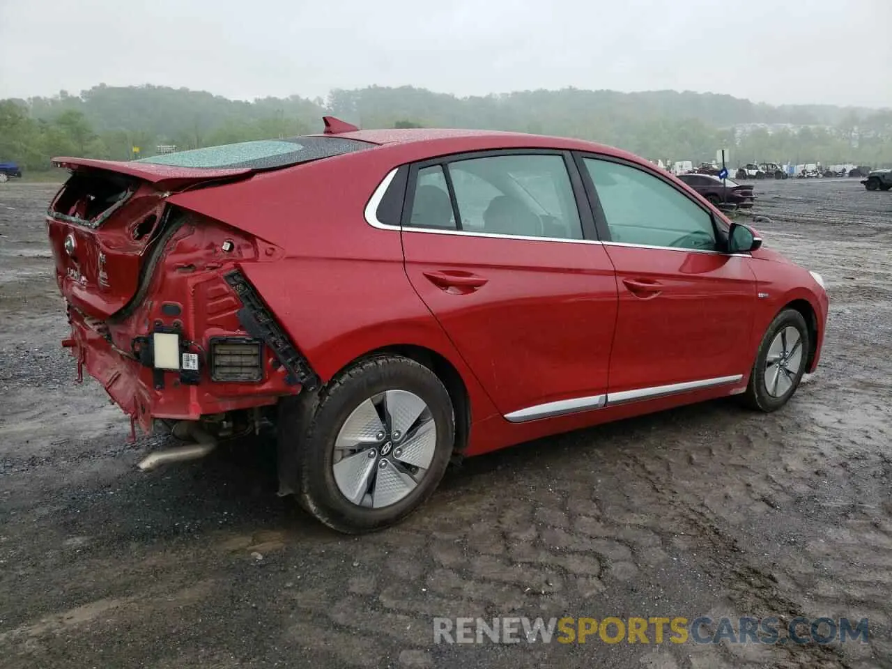 3 fotografías del automóvil dañado KMHC75LC9LU200914 HYUNDAI IONIQ 2020