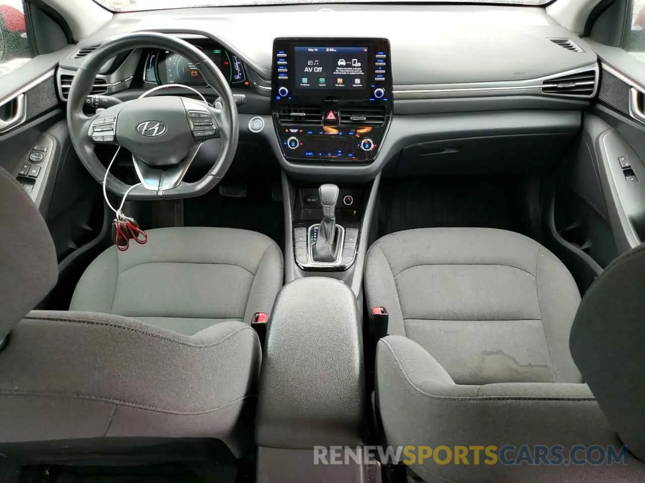8 fotografías del automóvil dañado KMHC75LC9LU200914 HYUNDAI IONIQ 2020