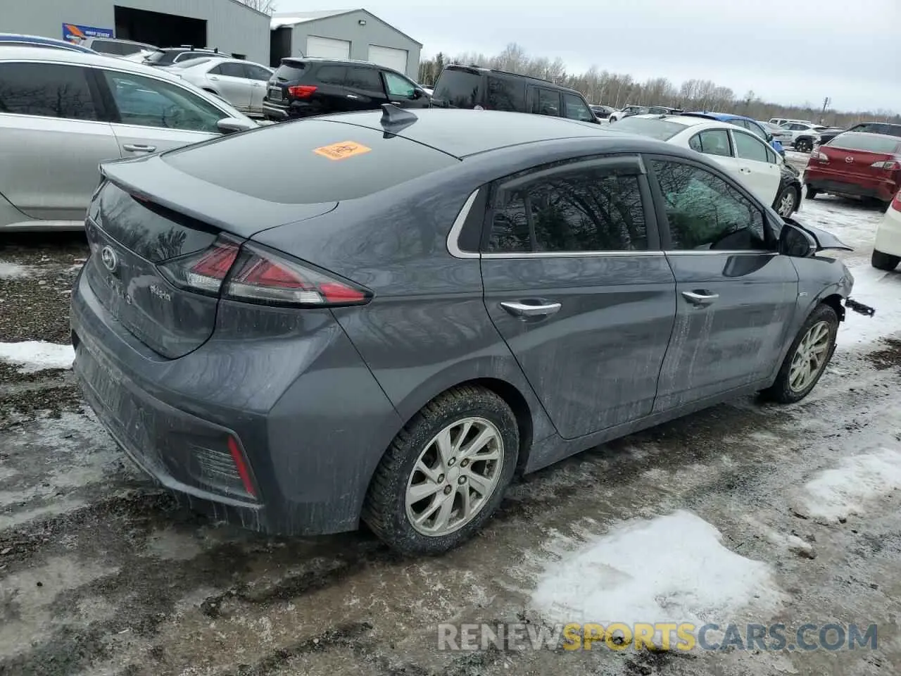 3 fotografías del automóvil dañado KMHC75LD7LU192580 HYUNDAI IONIQ 2020