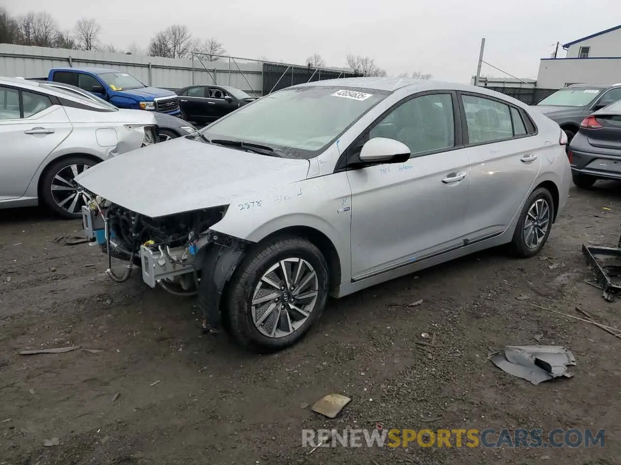1 fotografías del automóvil dañado KMHC75LJ4LU072984 HYUNDAI IONIQ 2020