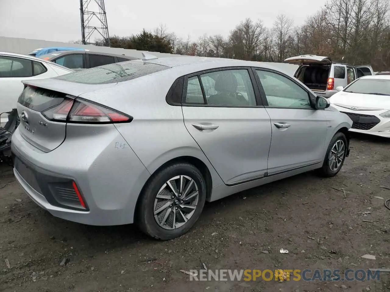 3 fotografías del automóvil dañado KMHC75LJ4LU072984 HYUNDAI IONIQ 2020