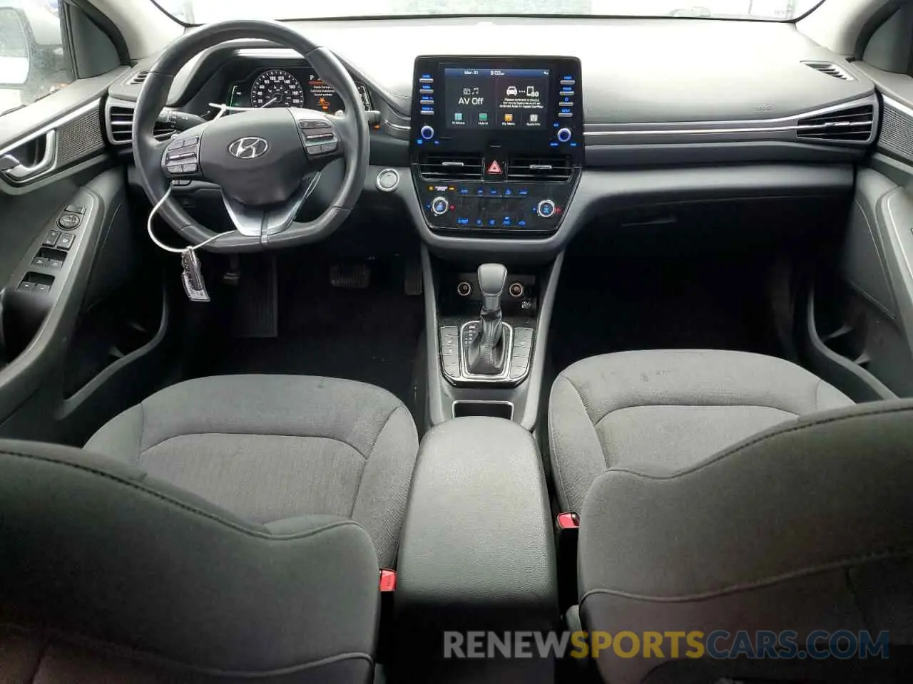 8 fotografías del automóvil dañado KMHC85LC7LU233956 HYUNDAI IONIQ 2020