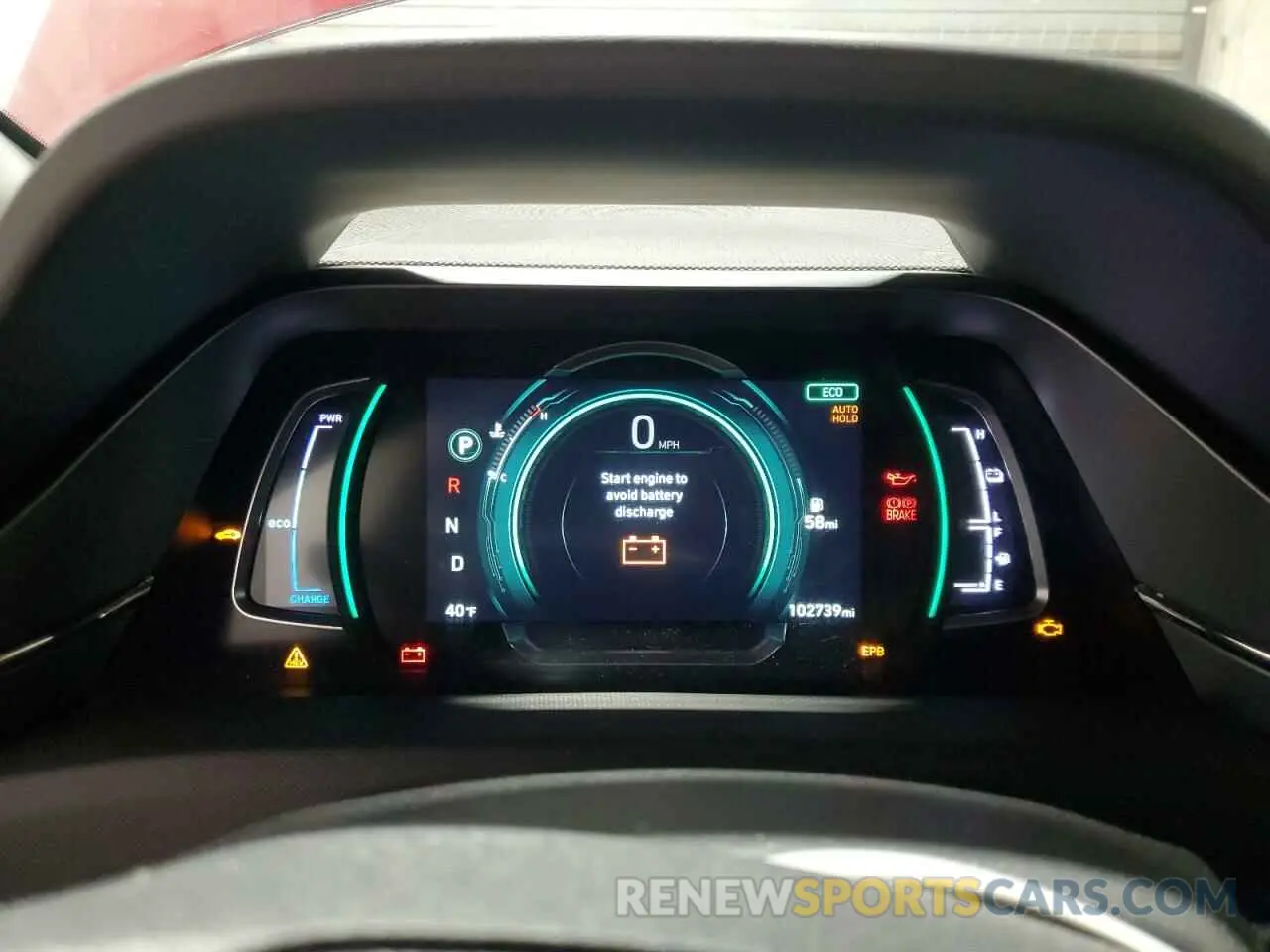 9 fotografías del automóvil dañado KMHC05LC6MU250403 HYUNDAI IONIQ 2021