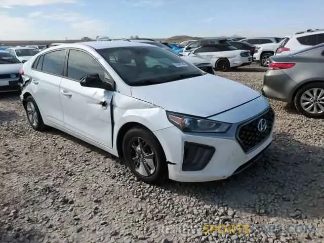 11 fotografías del automóvil dañado KMHC65LC2MU245441 HYUNDAI IONIQ 2021