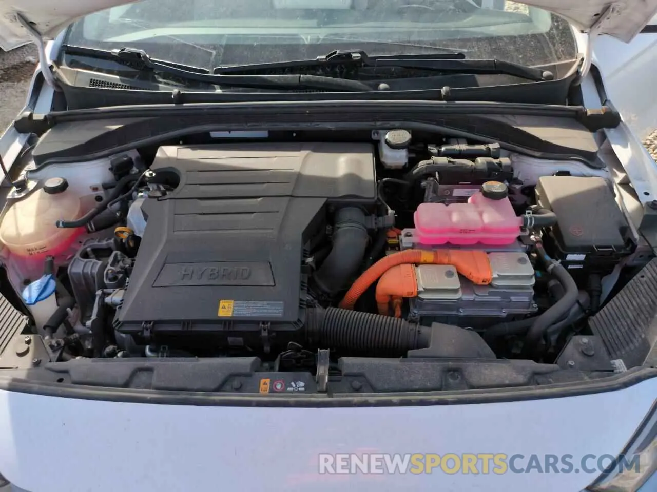 12 fotografías del automóvil dañado KMHC65LC2MU245441 HYUNDAI IONIQ 2021