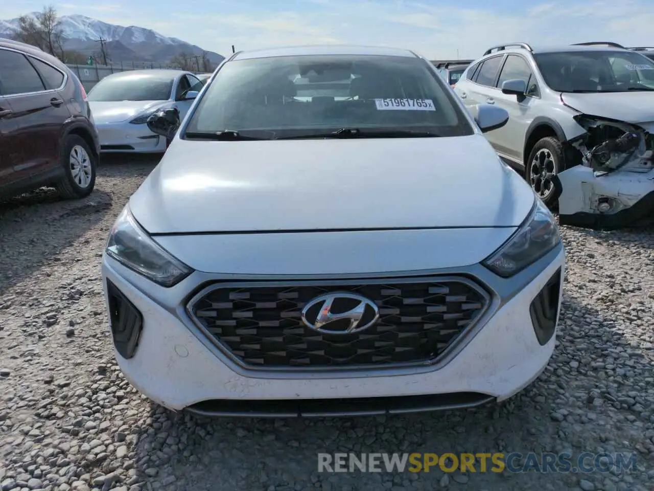 5 fotografías del automóvil dañado KMHC65LC2MU245441 HYUNDAI IONIQ 2021