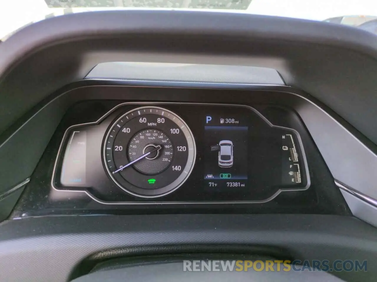 9 fotografías del automóvil dañado KMHC65LC2MU245441 HYUNDAI IONIQ 2021
