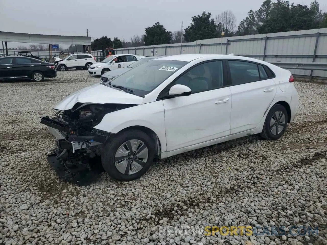 1 fotografías del automóvil dañado KMHC65LC4MU246221 HYUNDAI IONIQ 2021