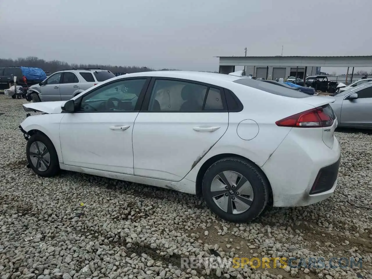 2 fotografías del automóvil dañado KMHC65LC4MU246221 HYUNDAI IONIQ 2021