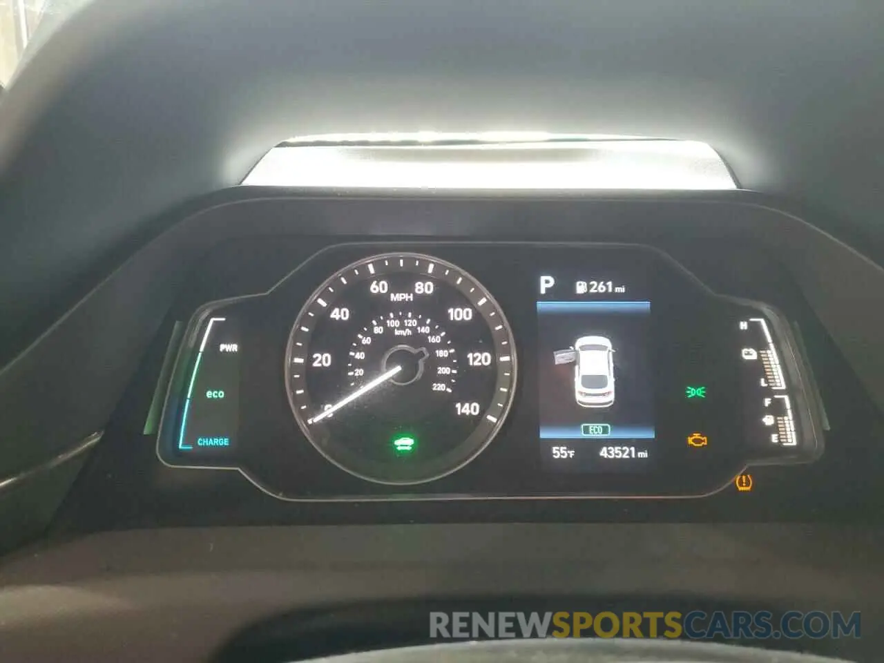 9 fotografías del automóvil dañado KMHC65LC7MU257858 HYUNDAI IONIQ 2021