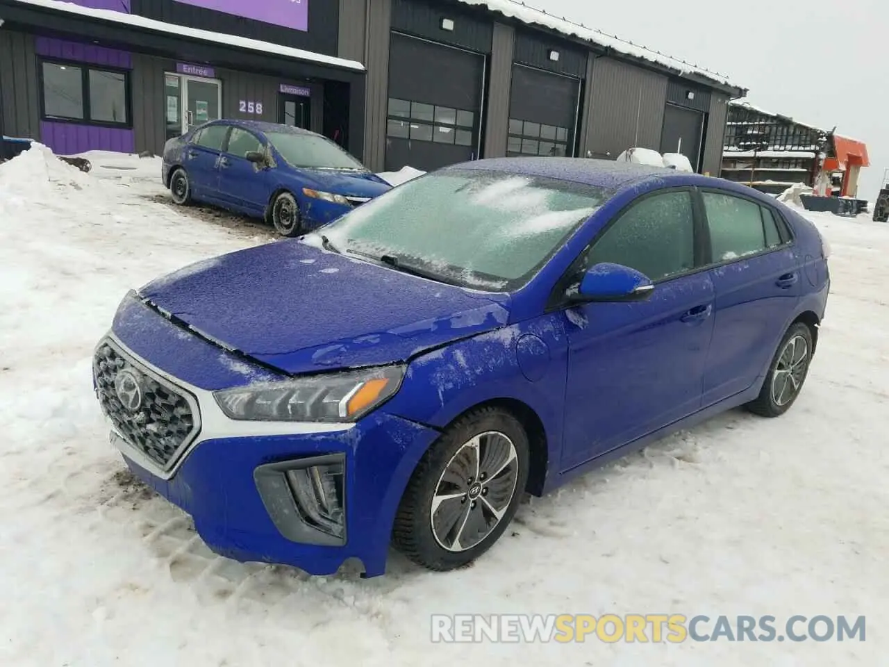 1 fotografías del automóvil dañado KMHC65LD4MU257244 HYUNDAI IONIQ 2021