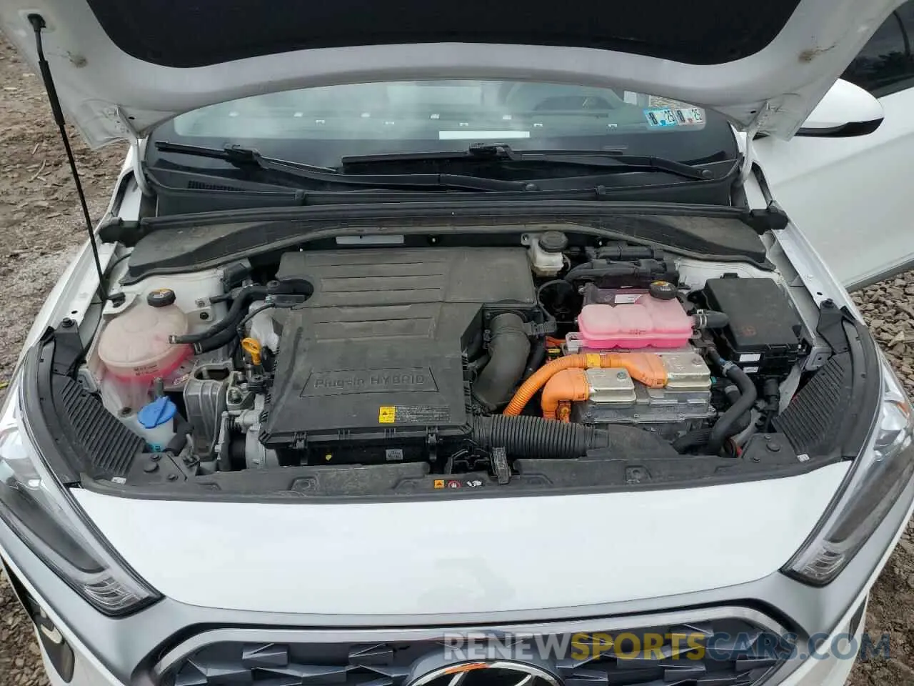 11 fotografías del automóvil dañado KMHC65LD5MU251484 HYUNDAI IONIQ 2021