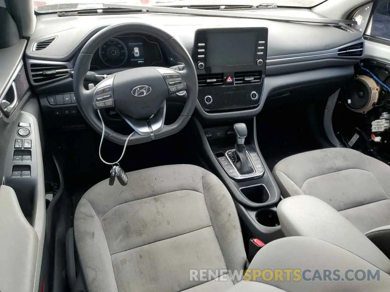 8 fotografías del automóvil dañado KMHC65LD5MU251484 HYUNDAI IONIQ 2021
