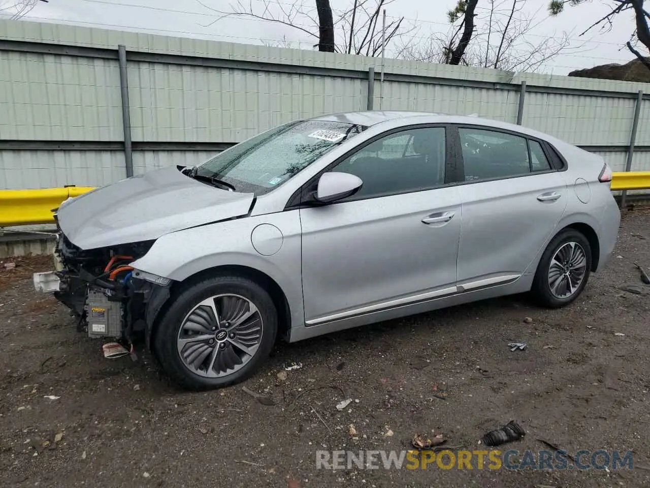 1 fotografías del automóvil dañado KMHC65LD5MU261254 HYUNDAI IONIQ 2021