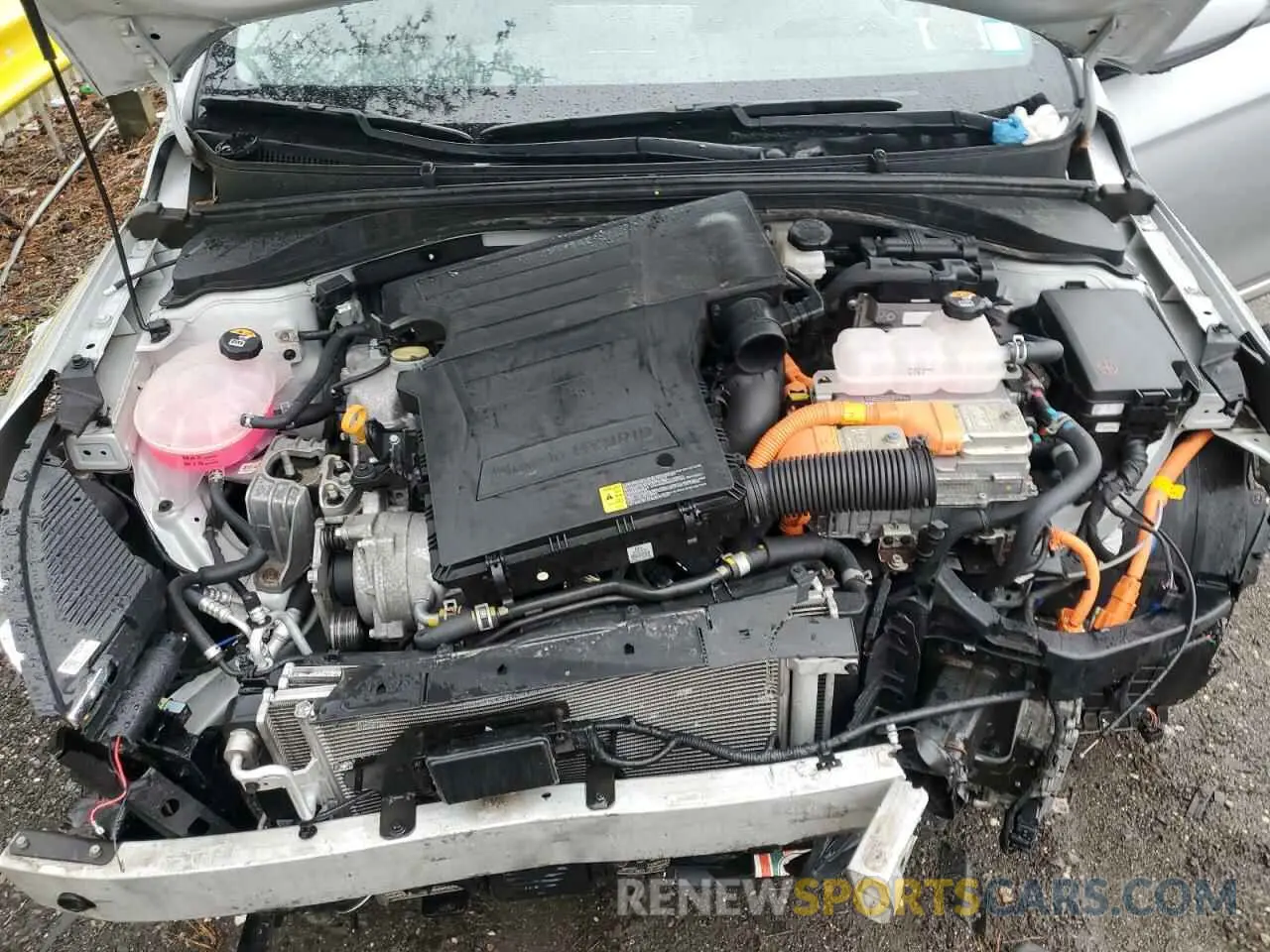 11 fotografías del automóvil dañado KMHC65LD5MU261254 HYUNDAI IONIQ 2021