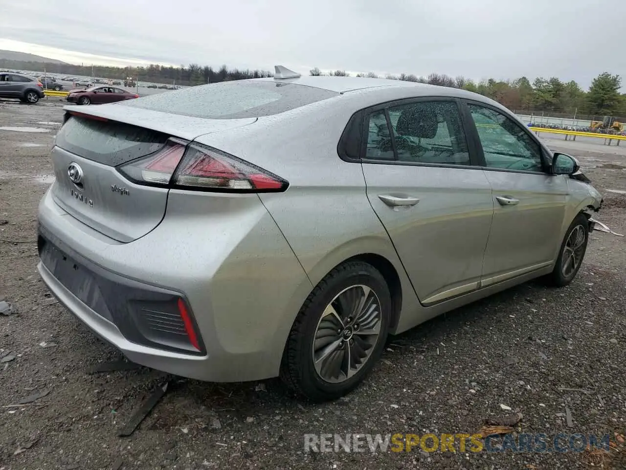 3 fotografías del automóvil dañado KMHC65LD5MU261254 HYUNDAI IONIQ 2021