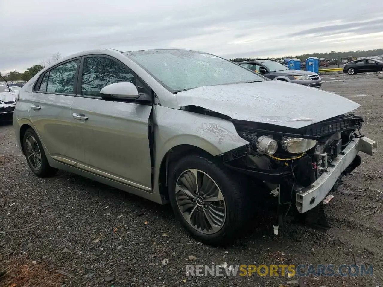 4 fotografías del automóvil dañado KMHC65LD5MU261254 HYUNDAI IONIQ 2021