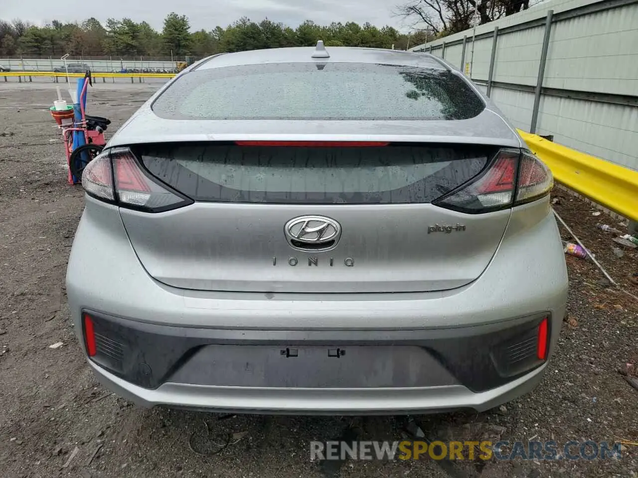 6 fotografías del automóvil dañado KMHC65LD5MU261254 HYUNDAI IONIQ 2021