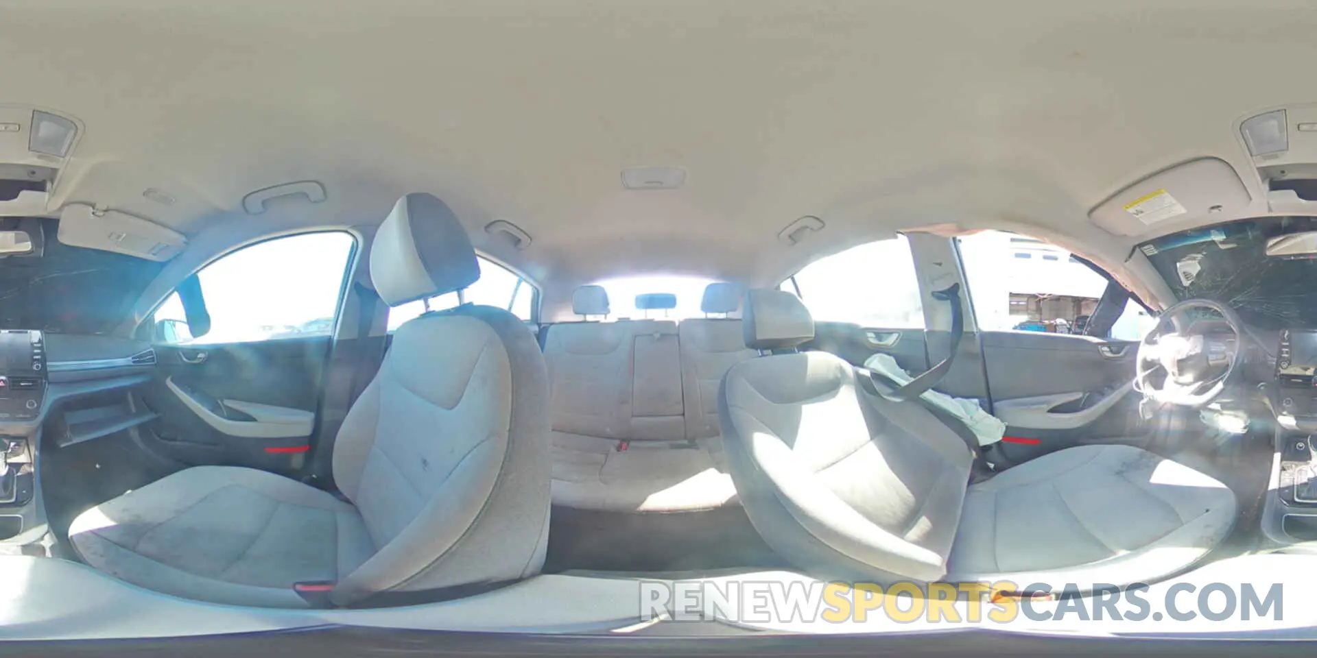 15 fotografías del automóvil dañado KMHC75LC2MU248546 HYUNDAI IONIQ 2021