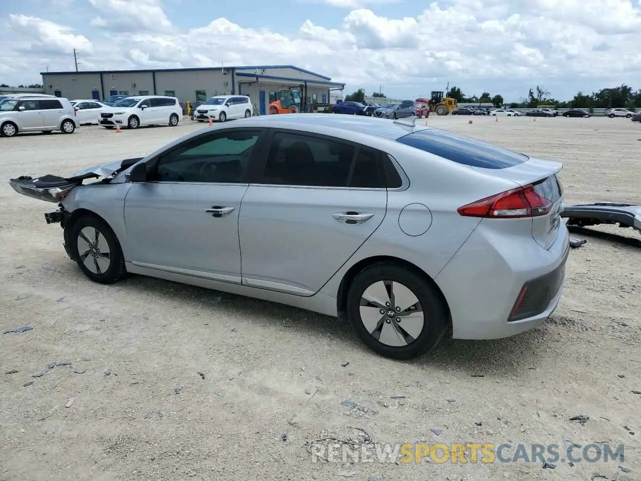 2 fotografías del automóvil dañado KMHC75LC3MU255909 HYUNDAI IONIQ 2021